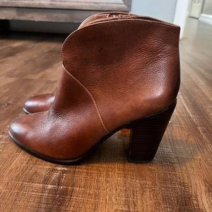 Vince Camuto “Frannel” leather ankle boots